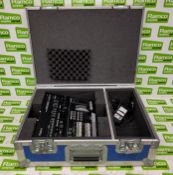 Roland V-40HD multi-format video switcher with flight case