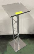 Opti Trilite 1ATRLCT truss lectern - W 600 x D 400 x H 1130mm