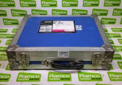 Foam padded flight case - L 500 x W 430 x H 130mm