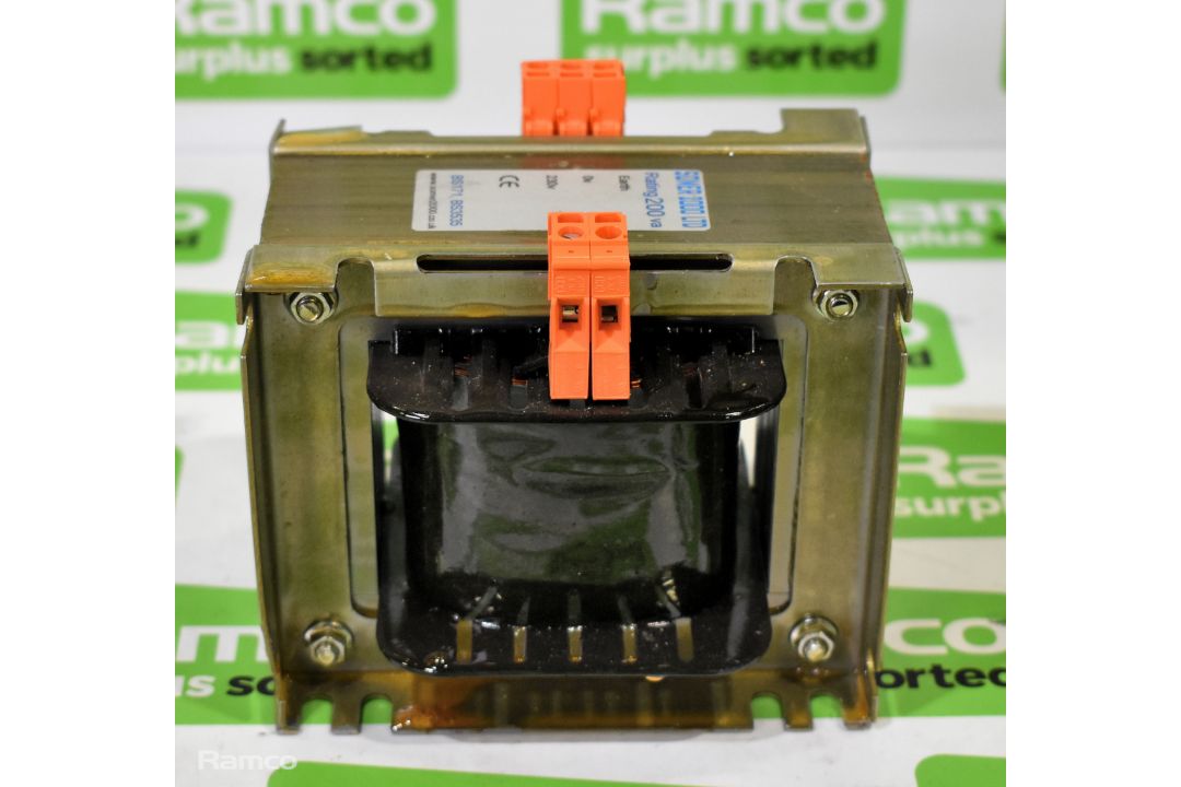 5x Somer LTD 2000 200 VA BS171 BS3535 transformers - Image 6 of 7