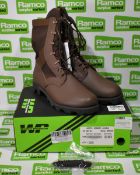 Wellco Peruana Jungle combat boots - Brown - Size 9L - New
