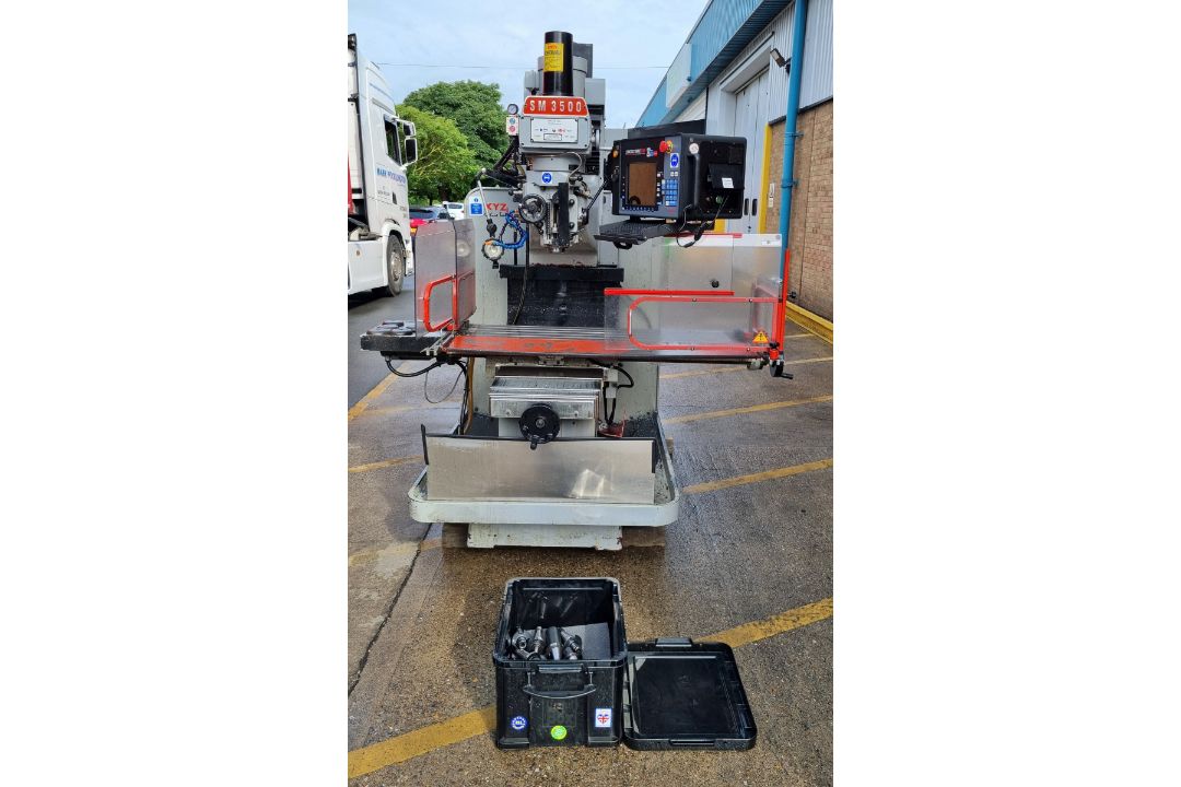 XYZ SM 3500 Turret milling machine - W 2180 x D 1960 x H 2250mm - full details in description - Image 1 of 15