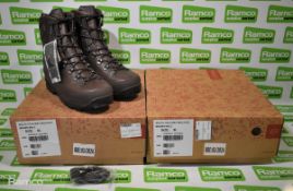 2x Pairs of Iturri cold wet weather boots - Size 9L