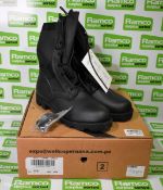 Wellco Peruana Jungle combat boots - Black - Size 12M - New