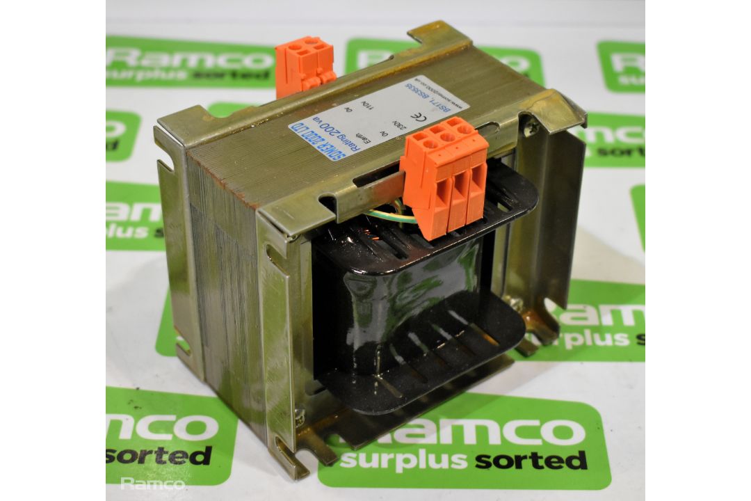 5x Somer LTD 2000 200 VA BS171 BS3535 transformers - Image 5 of 7