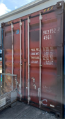 40ft Shipping container - red