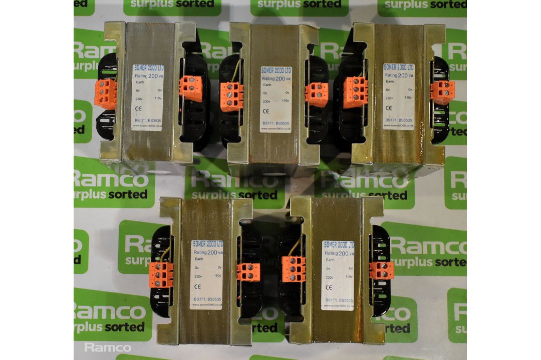 5x Somer LTD 2000 200 VA BS171 BS3535 transformers - Image 3 of 7