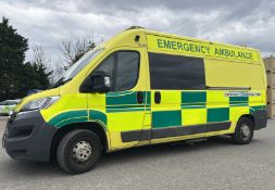 Citroen Relay secure ambulance – 2015 – 211933 miles – MOT 11/24 – service history