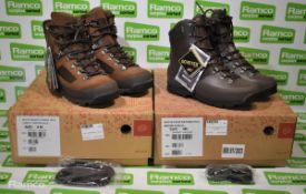 Iturri combat boots - Desert - Size 8M & Iturri cold wet weather boots - Female - Size 4M