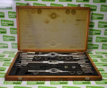 U.N.C. tap and die set - INCOMPLETE