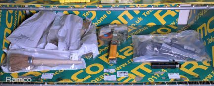Arrow HT50 hammer tacker, Weidmuller electrical wire stripper tools & Short handle tar brushes