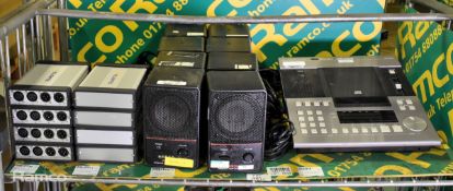 Various electronics - Disc player, monitor speakers, audio interfaces & more see desc.