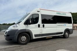 Peugeot Boxer 435 L3H2 HDI PTS ambulance – 2013 – 208597 miles – MOT 10/24 – service history