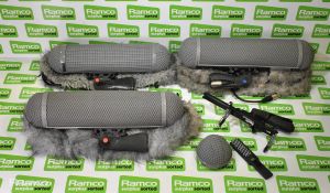 3x Rycote Modular Windshield WS4 wind jammers