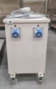 Carroll & Meynell 16kVA 3 phase transformer - 420mm W x 620mm D x 600mm H
