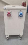 Carroll & Meynell 16kVA 3 phase transformer (no cable) - 420mm W x 620mm D x 600mm H