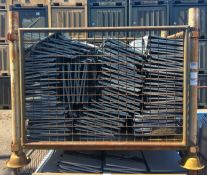138x Metal shelf panels - Full details in description