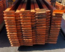 105x Orange cross beams - - Full details in description