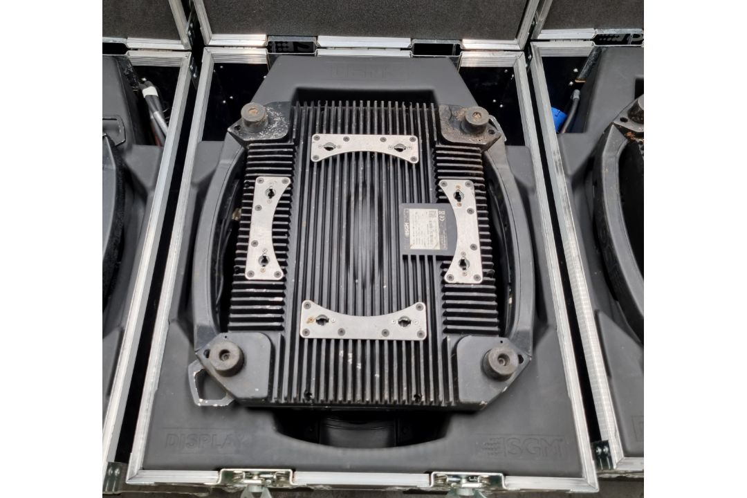 15x SGM G spot moving head lights in flight cases with power cables and brackets - Image 4 of 58