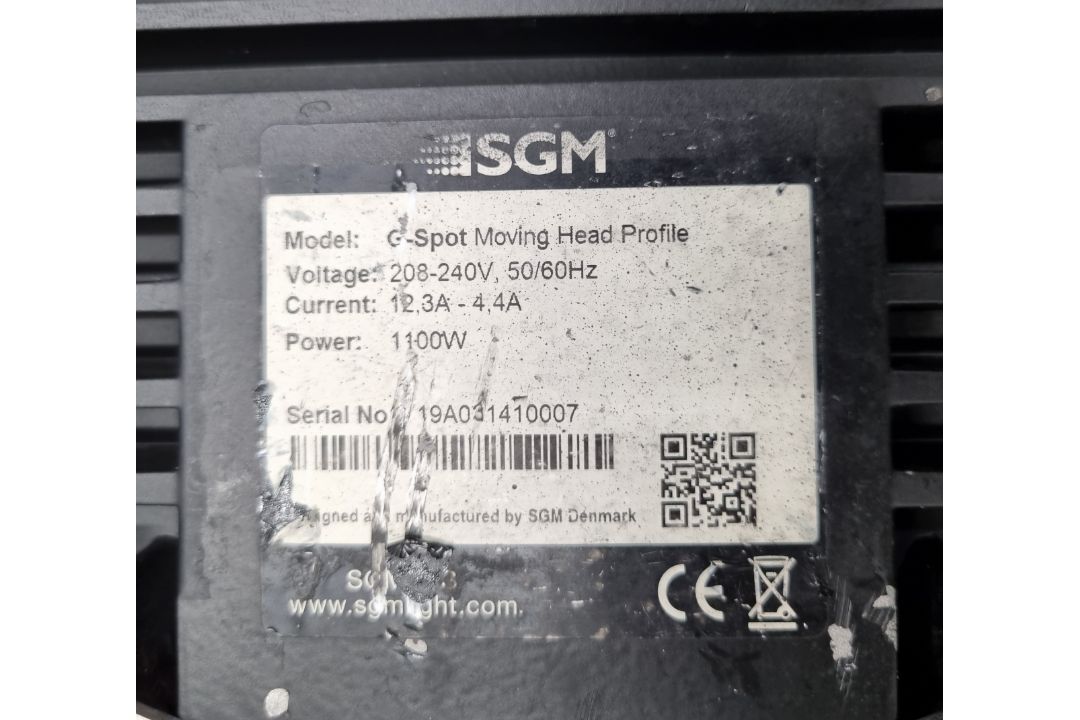 15x SGM G spot moving head lights in flight cases with power cables and brackets - Image 17 of 58