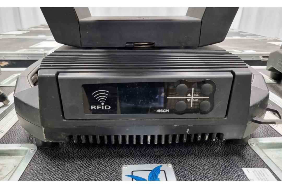 15x SGM G spot moving head lights in flight cases with power cables and brackets - Image 11 of 58