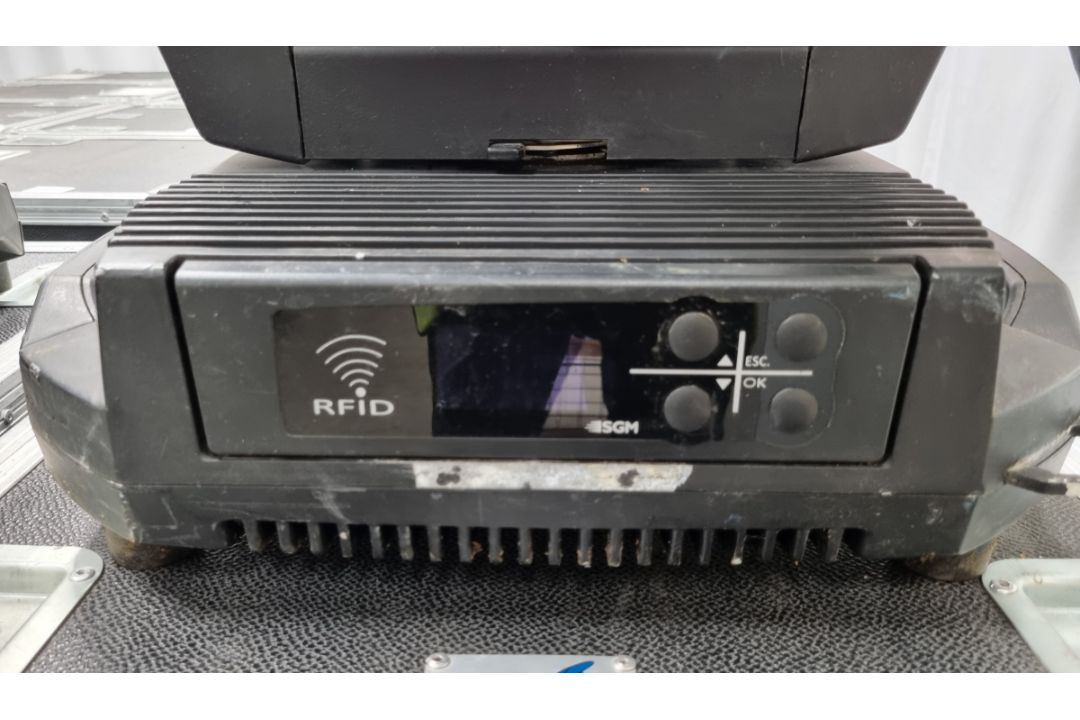 15x SGM G spot moving head lights in flight cases with power cables and brackets - Image 12 of 58