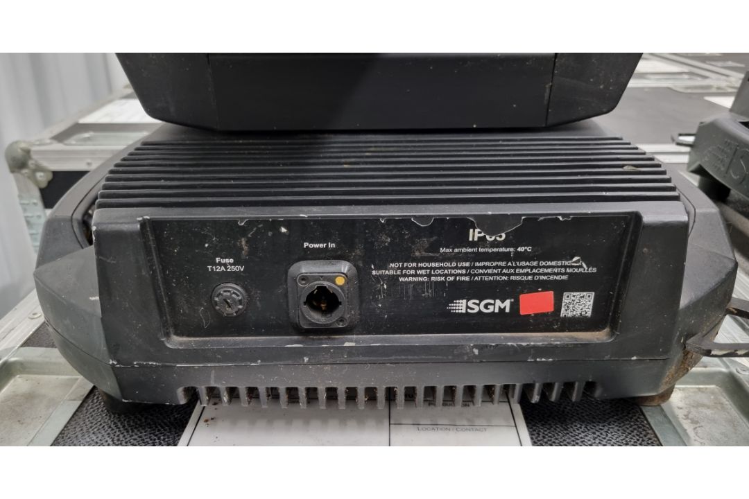 15x SGM G spot moving head lights in flight cases with power cables and brackets - Image 26 of 58