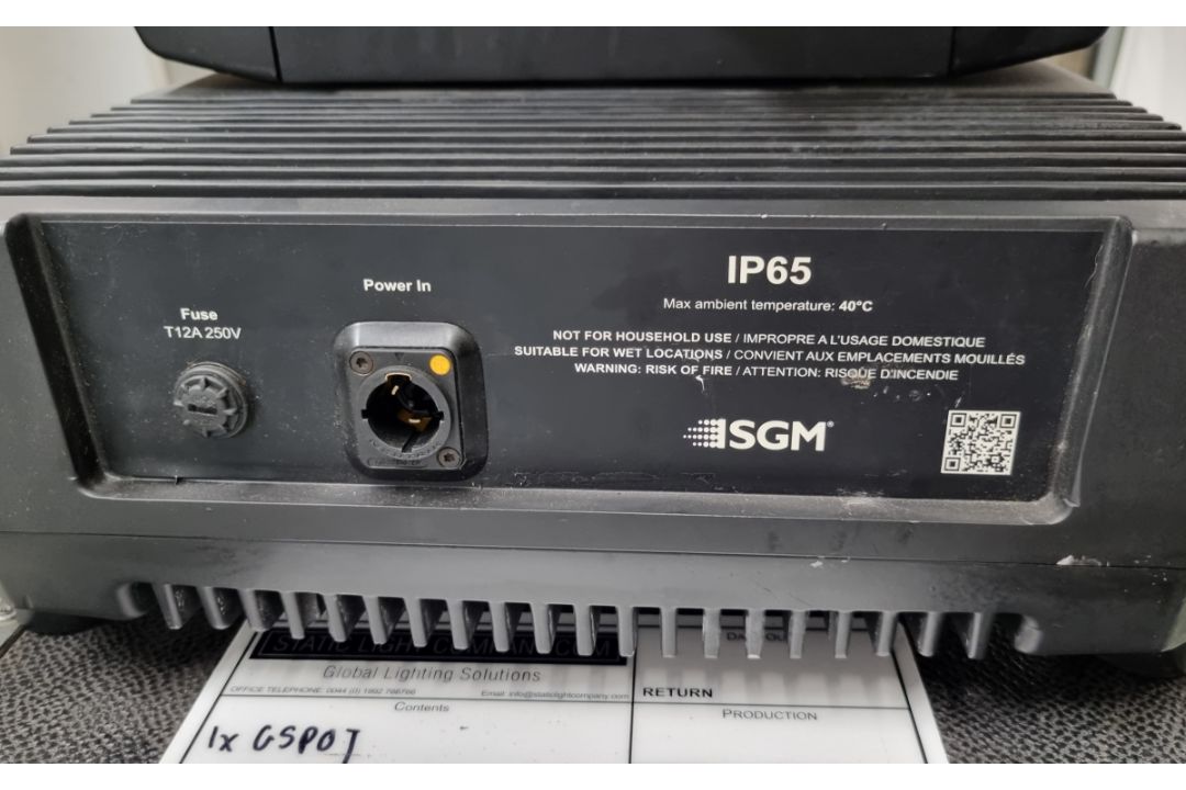 15x SGM G spot moving head lights in flight cases with power cables and brackets - Image 34 of 58