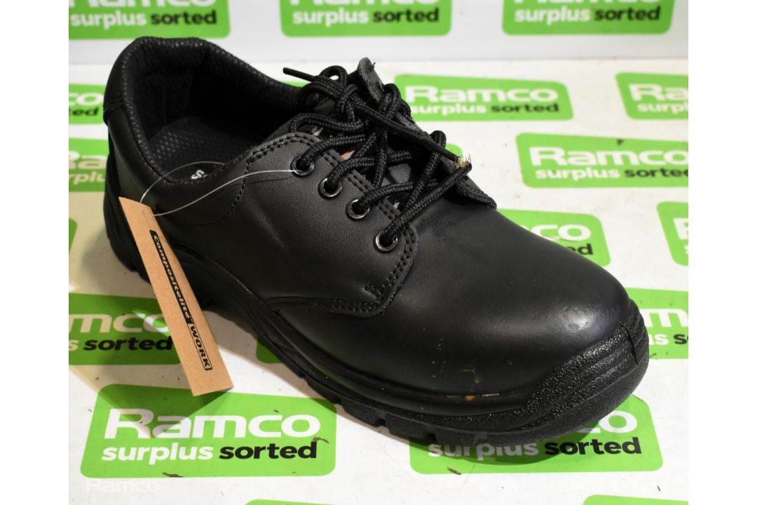 Portwest FC66 Trouper safety shoes - UK 3 & Portwest FC44 Thor safety shoes - UK 7 - Image 1 of 10