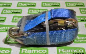 10x TUV GS 10m ratchet straps