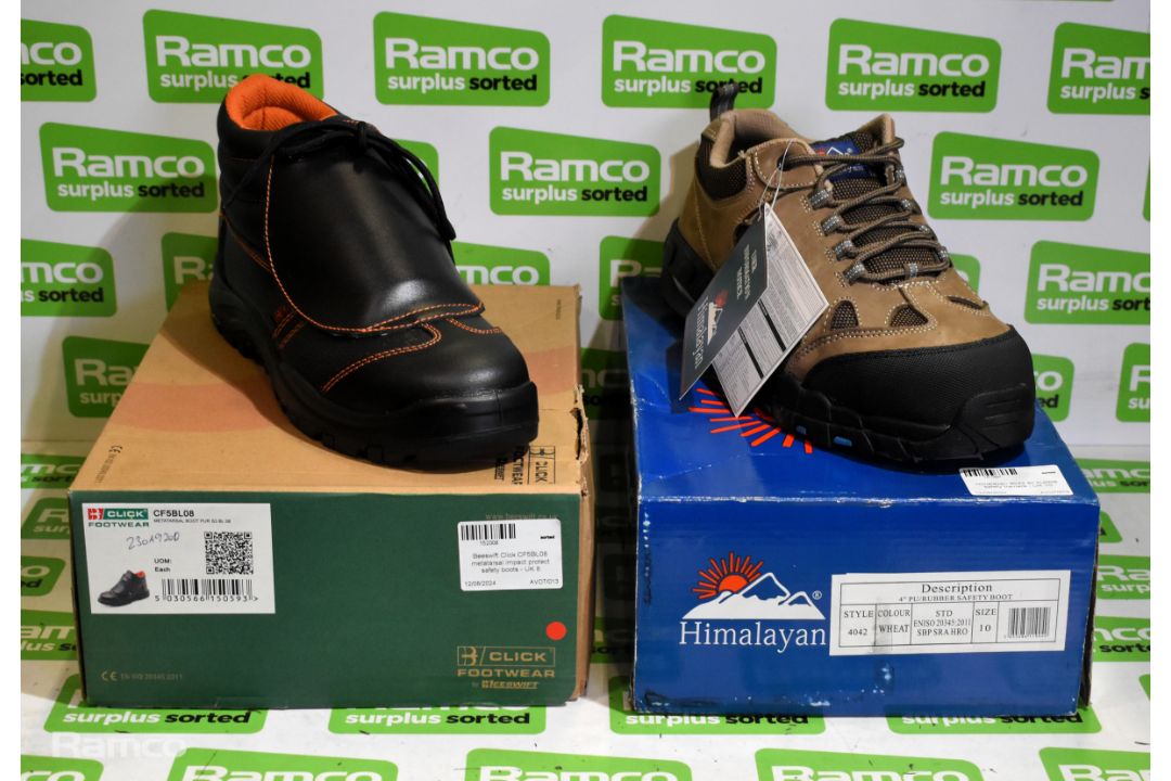 2x Safety boots & trainers - see description for full details - Image 9 of 9