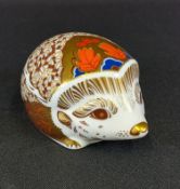 Royal Crown Derby Hawthorn hedgehog paperweight - 2004