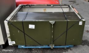 Elite mobile maintenance tool cabinet - L 1250 x W 550 x H 1650mm - DAMAGED