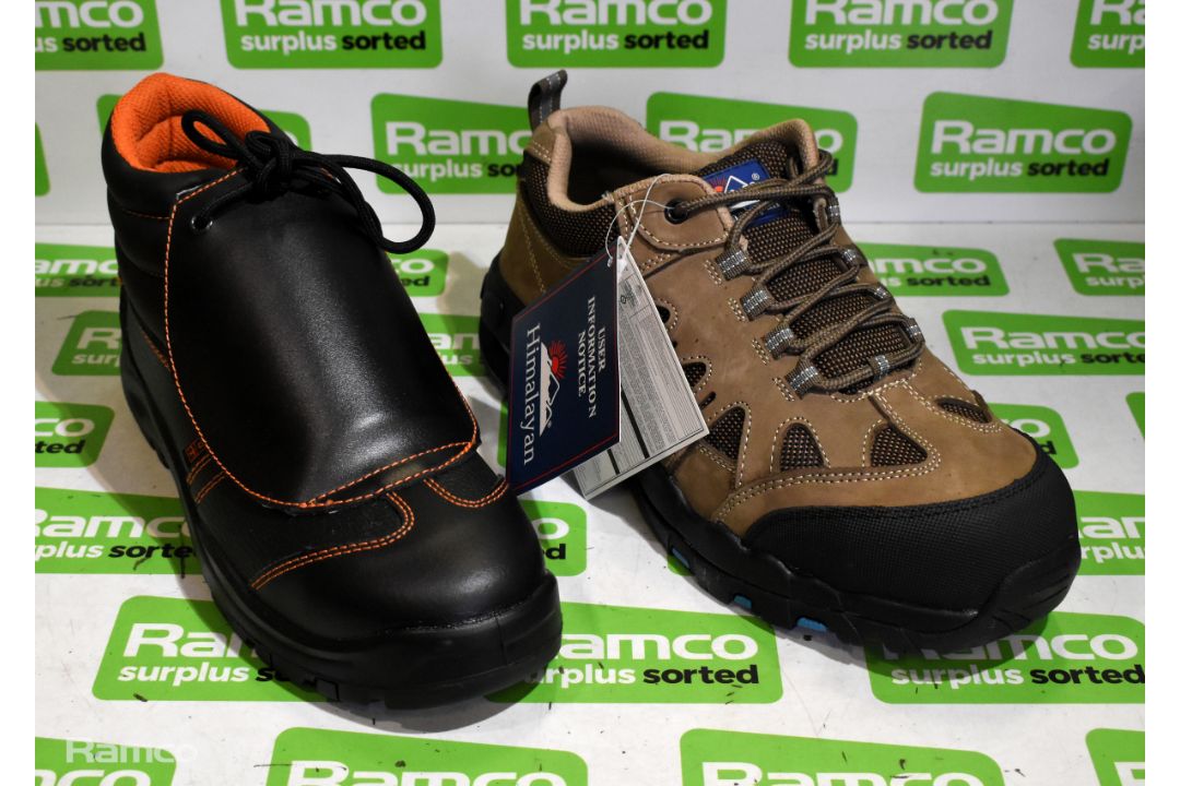 2x Safety boots & trainers - see description for full details - Image 1 of 9