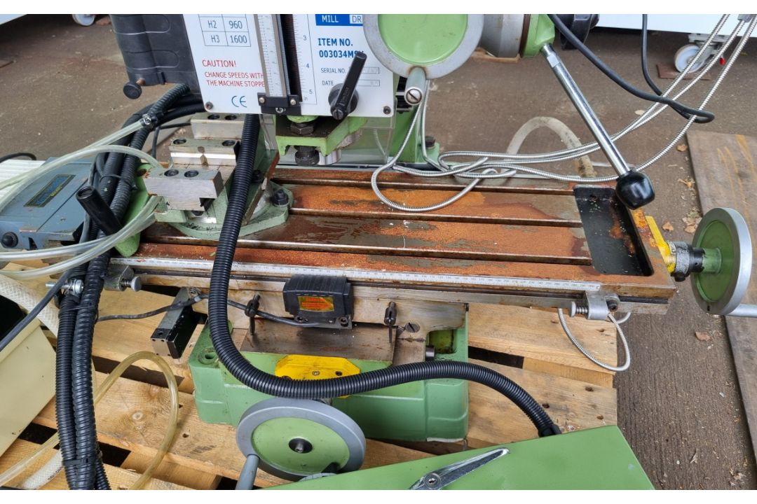 Warco Super Major ZX7045 milling drilling machine - full detail in the description - Image 6 of 14