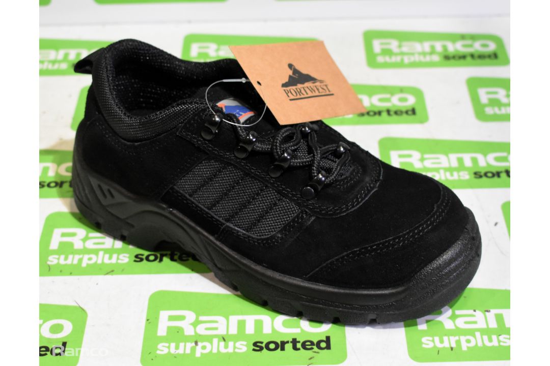 Portwest FC66 Trouper safety shoes - UK 3 & Portwest FC44 Thor safety shoes - UK 7 - Image 5 of 10