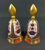 2x Royal Crown Derby candle snuffers