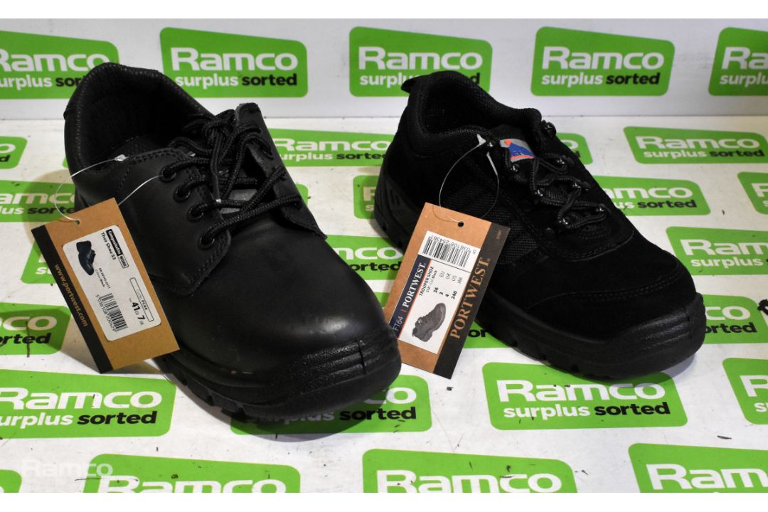 Portwest FC66 Trouper safety shoes - UK 3 & Portwest FC44 Thor safety shoes - UK 7 - Image 8 of 10