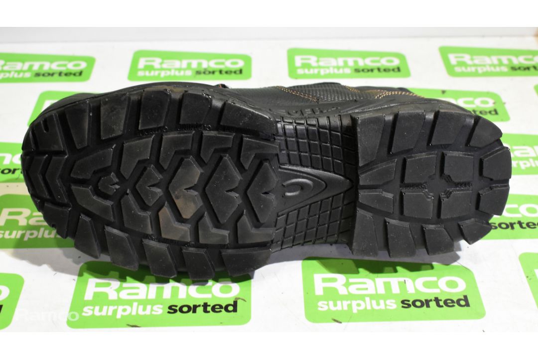 2x pairs of Cofra New Reno black safety boots - UK 7 - Image 3 of 5