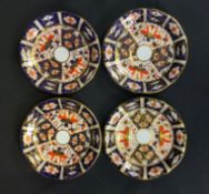 4x Royal Crown Derby saucers - 2451