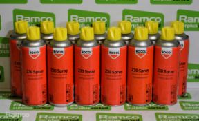 13x 300ml aerosol cans of Rocol Z30 Spray heavy duty corrosion inhibitor