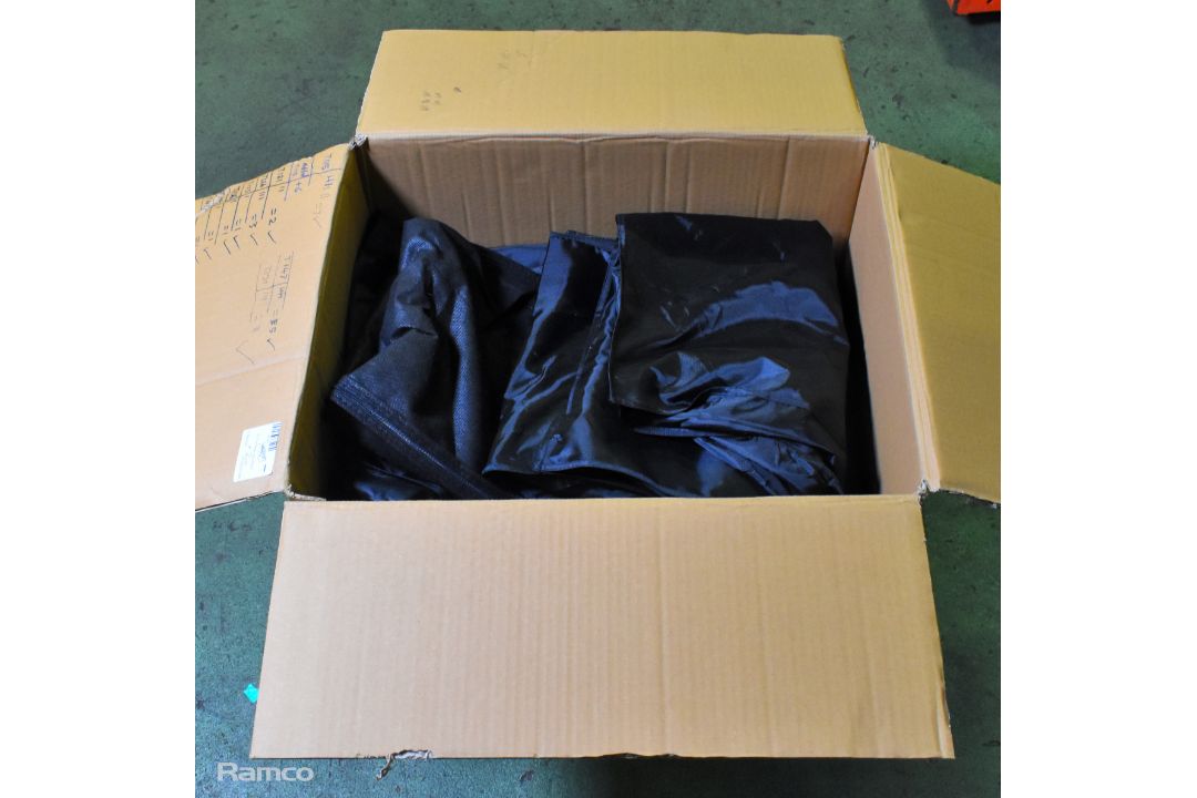 20x Suit storage bags - black - Image 3 of 3