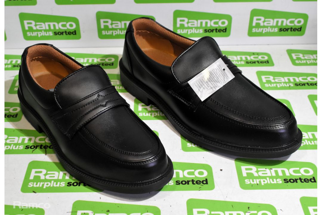 Sterling SS503CM slip on safety shoes - UK 8 & Sterling SS503CM slip on safety shoes - UK 12 - Image 1 of 10