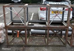 2x Heavy duty structural cribs - W 1830 x D 610 x H 610mm