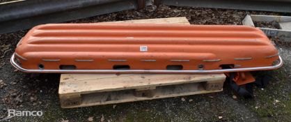 Ferno 71 series rescue basket stretcher - W 2190 x D 610 x H 180mm