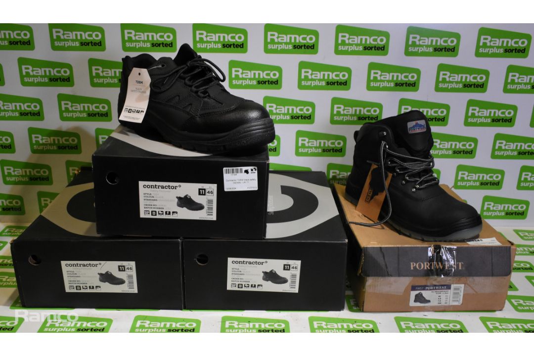 4x Safety boots & trainers - see description for full details - Image 10 of 10