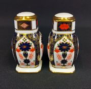 Royal Crown Derby salt & pepper shakers