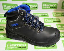 4x pairs of Giss Kunda 4x4 safety boots - UK 6.5