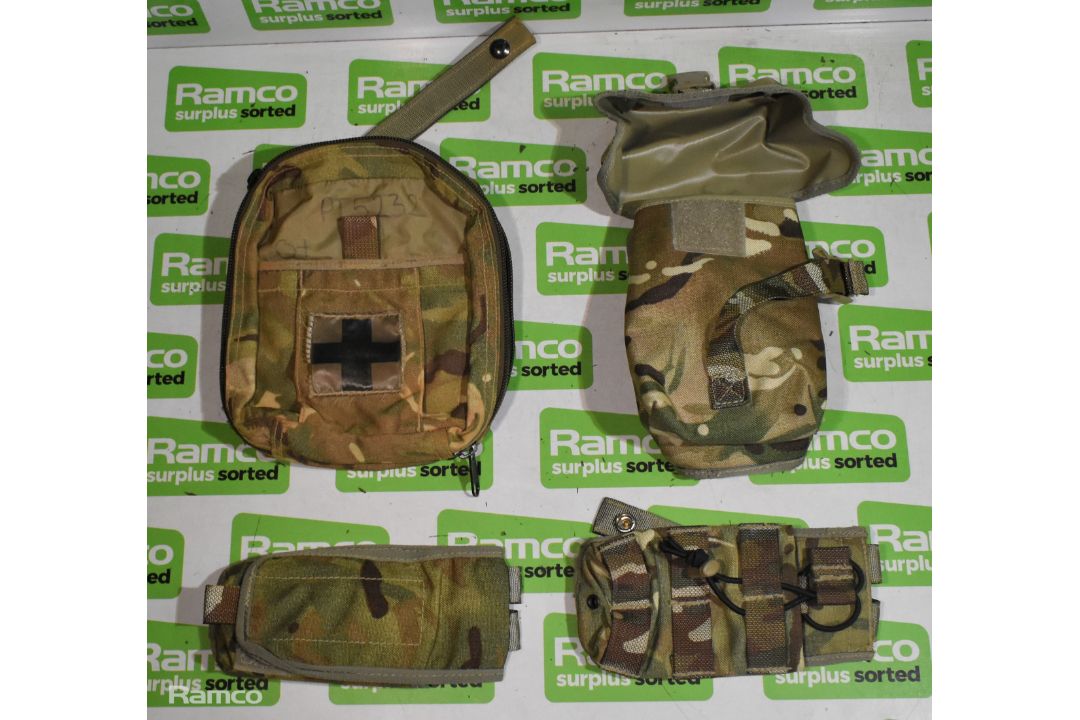 100x British Army MTP pouches - mixed types - Image 1 of 8