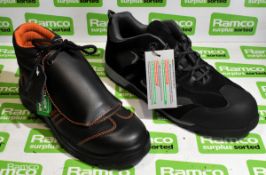 2x Safety boots & trainers - see description for full details
